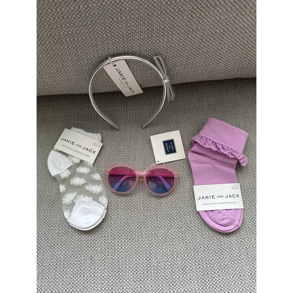 Janie and Jack Accessories - Janie and Jack Girls Set 4 pieces